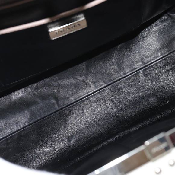 PRADA Hand Bag Safiano leather Pink Auth bs15840 - Picture 10 of 16